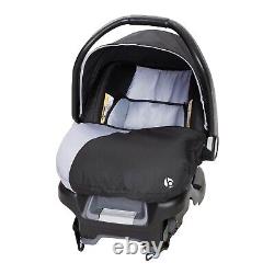 Système de voyage combiné pour jumeaux Baby Trend avec châssis de poussette double et 2 sièges auto sac