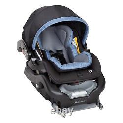 Système de voyage combo pour bébé nouveau-né unisexe avec cadre de poussette double et 2 sièges d'auto