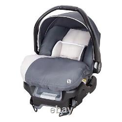 Système de voyage pour jumeaux Baby Trend avec cadre de poussette double et 2 sièges d'auto sac