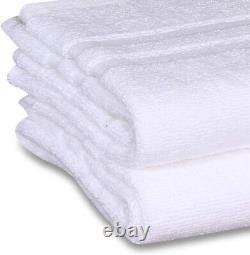 Tapis de bain Serviette de sol 22x34 pouces 100% coton Pack en vrac de 2, 60, 120 points doubles